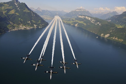 La patrouille aérienne Breitling sur L-39C Albatross