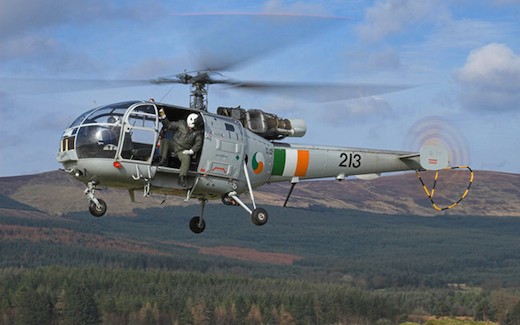 L'Alouette III de l’Irish Air Corps, pièce maîtresse de la vente aux enchères organisée par Artcurial, à Paris, le 17 février 2013