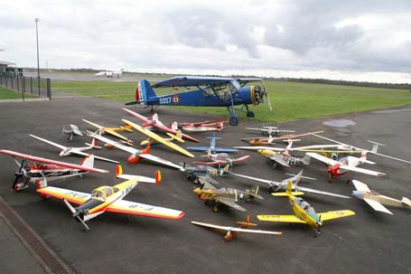 Espace Air Passion à Angers propose toute l'année une exposition de maquettes et d'avions historiques.