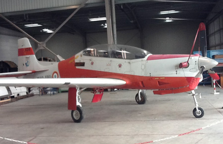 Un Tucano Pour Le Cfa Des Metiers De L Aerien Aerobuzz