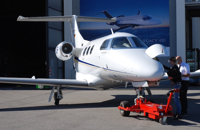 Les ventes de Phenom 100 d'Embraer sont en chute