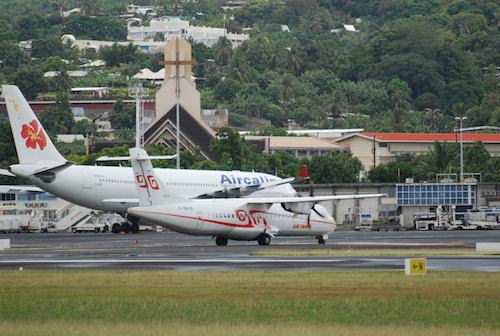 L'aéroport de Tahiti - Faa'a accuse un recul de -10,7% en 2009.