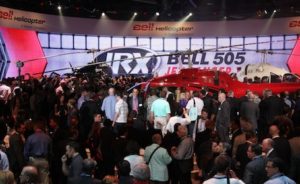 Dans un déluge de décibels et de lumières, Bell a levé le voile à Heli Expo 2014 sur le Jet Ranger X, alias Bell 505.