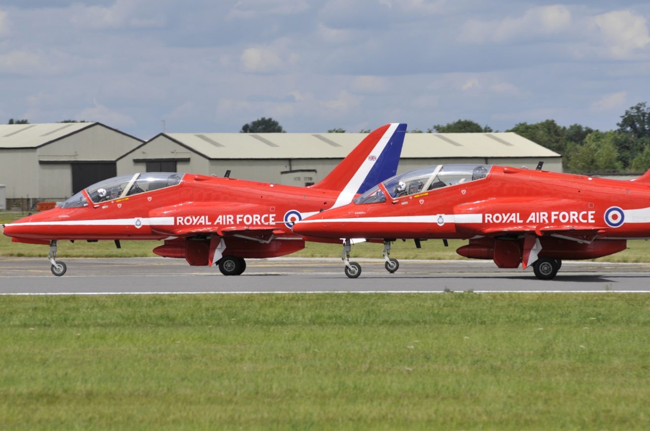 Les Red Arrows déménageront à Waddington en 2022 Aerobuzz