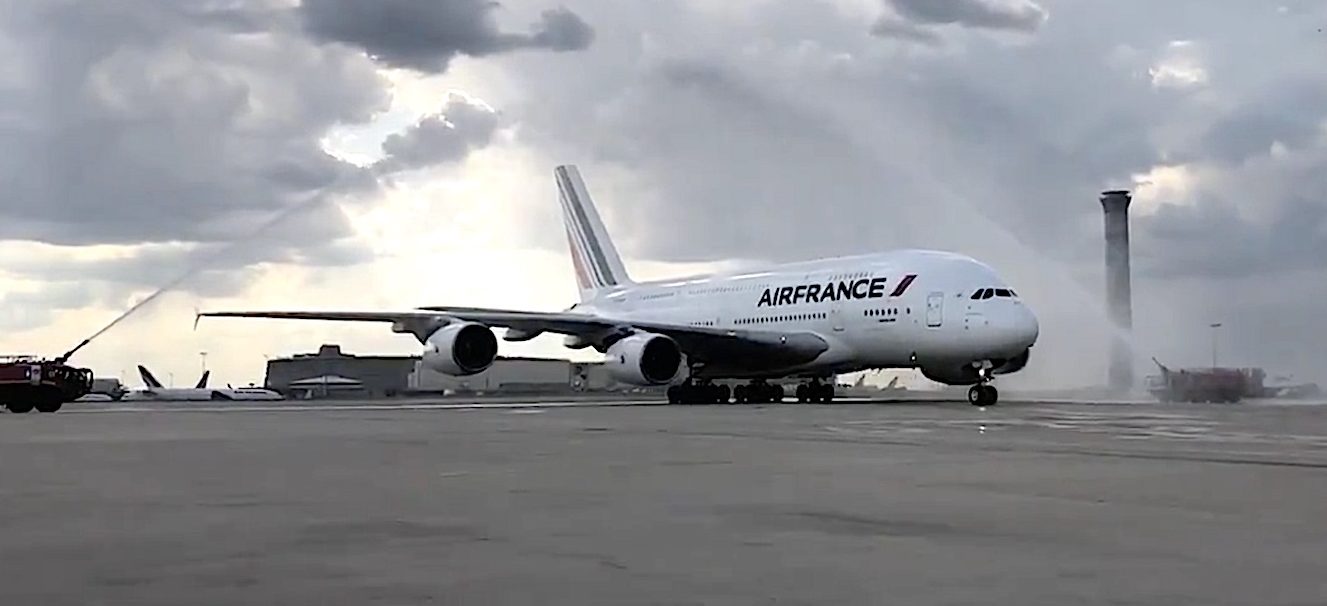 L Airbus A380 Fait Ses Adieux A Air France Aerobuzz