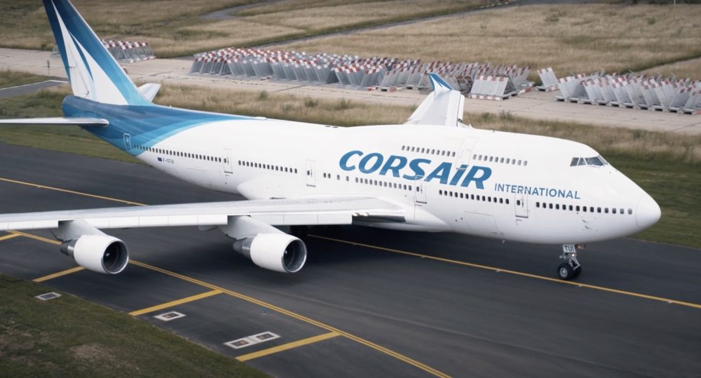 Les adieux émouvants de Corsair à son dernier Boeing 747 - Aerobuzz